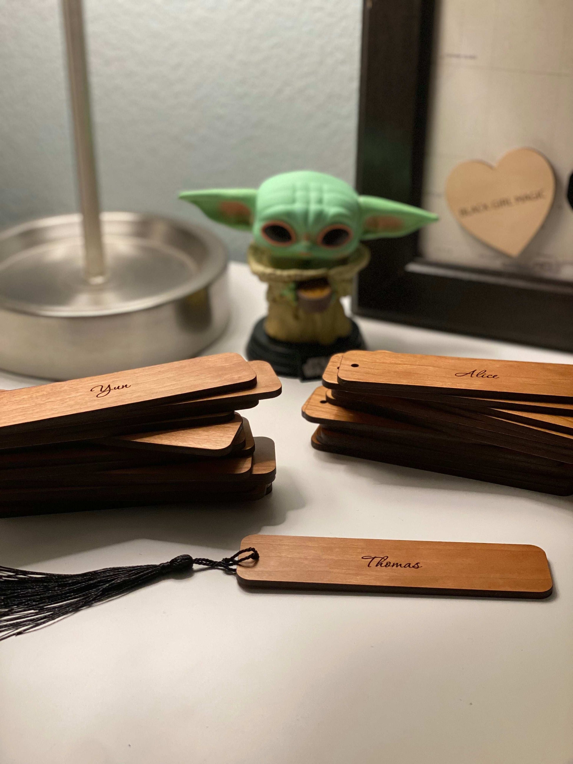 Engraved Bookmarks