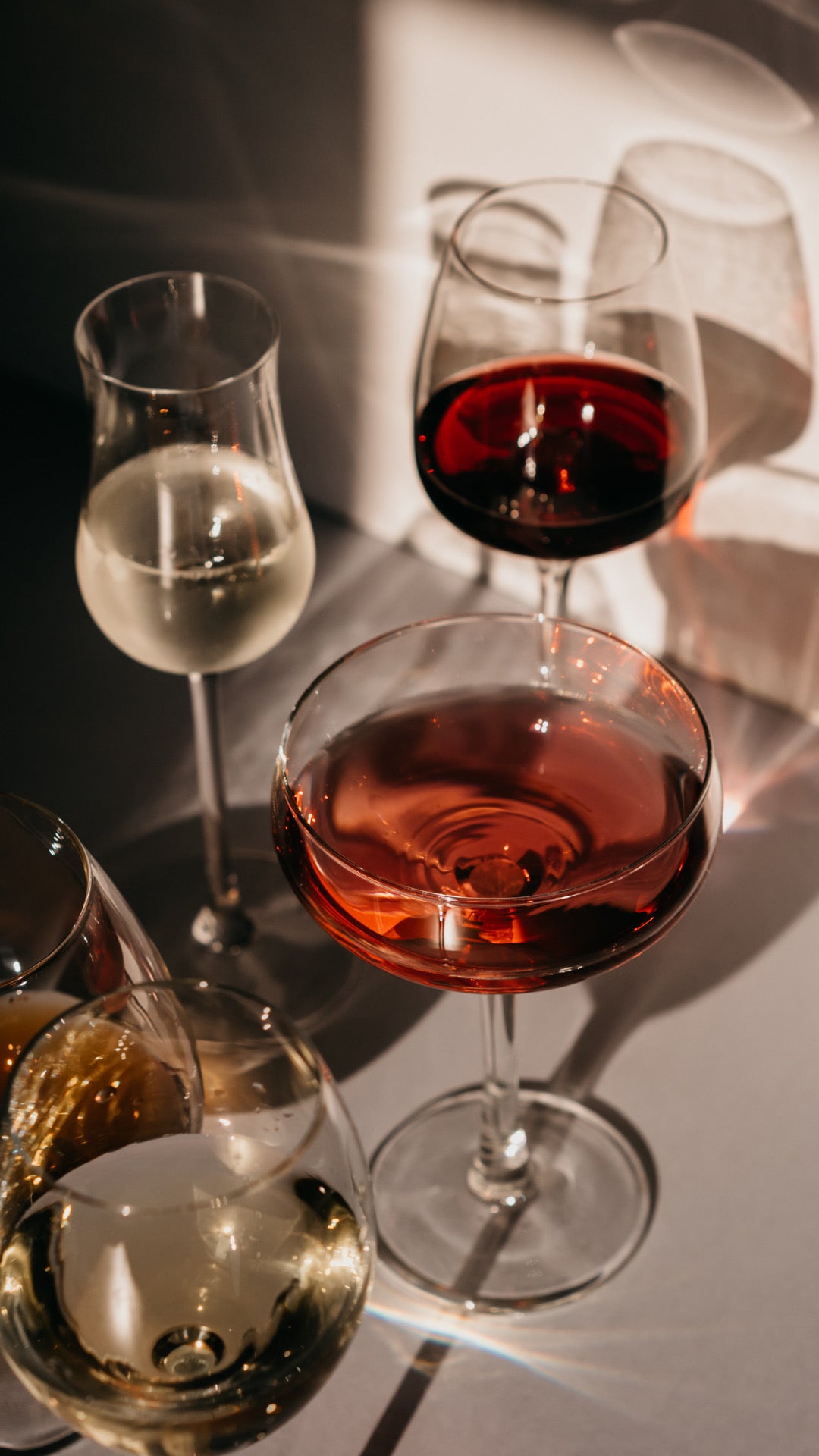 Copas de vino grabadas