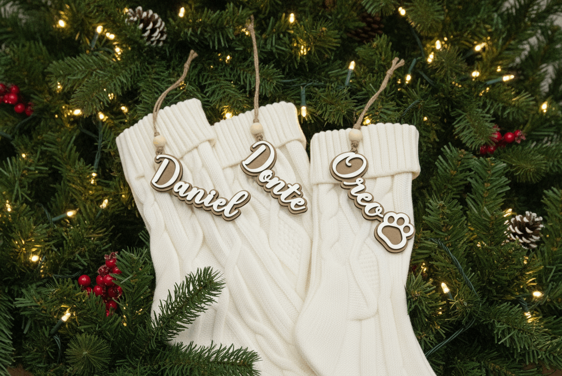 Stocking Name Tags
