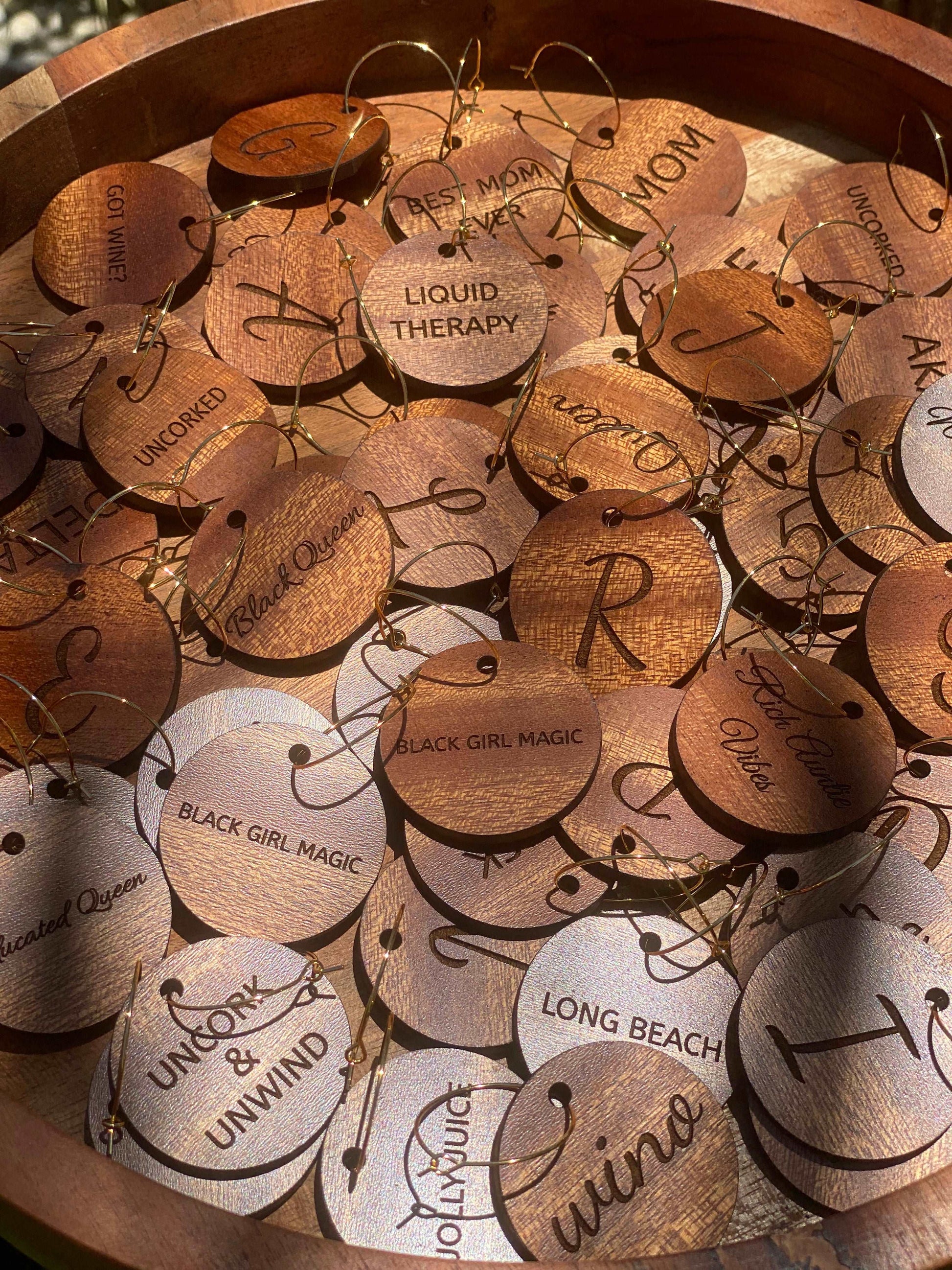 Wine Glass Charms