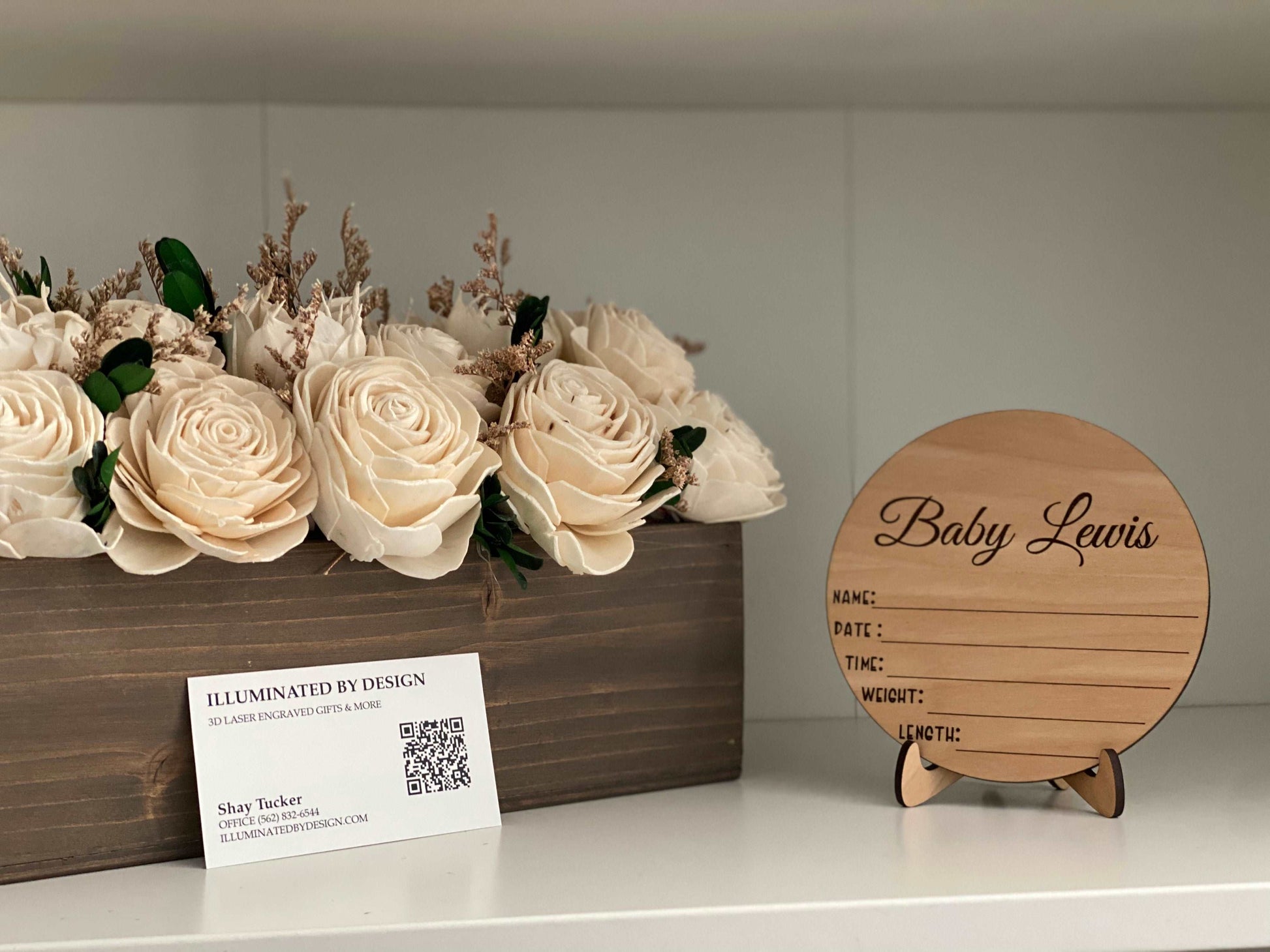 Birth Announcement Sign