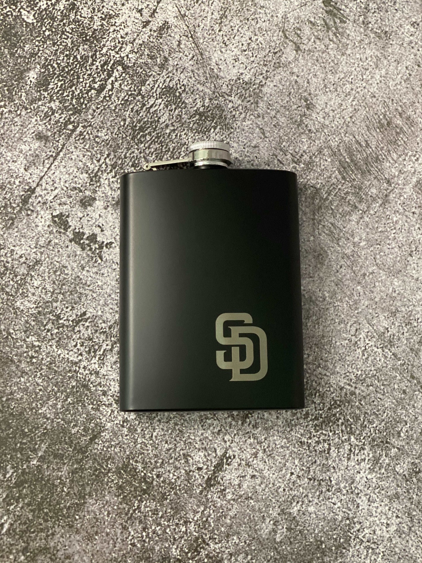 Engraved Drinking Flask