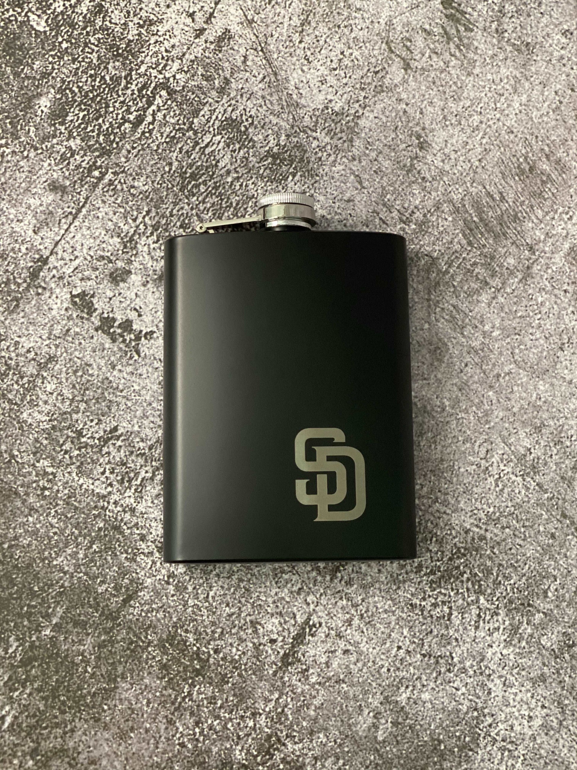Engraved Drinking Flask