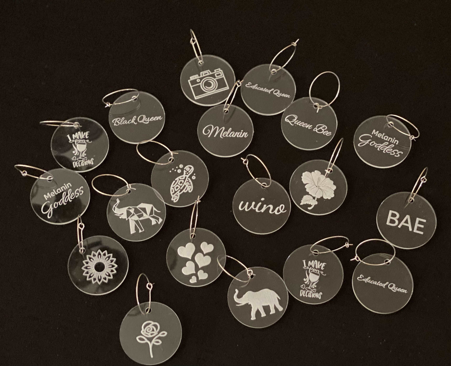 Wine Glass Charms