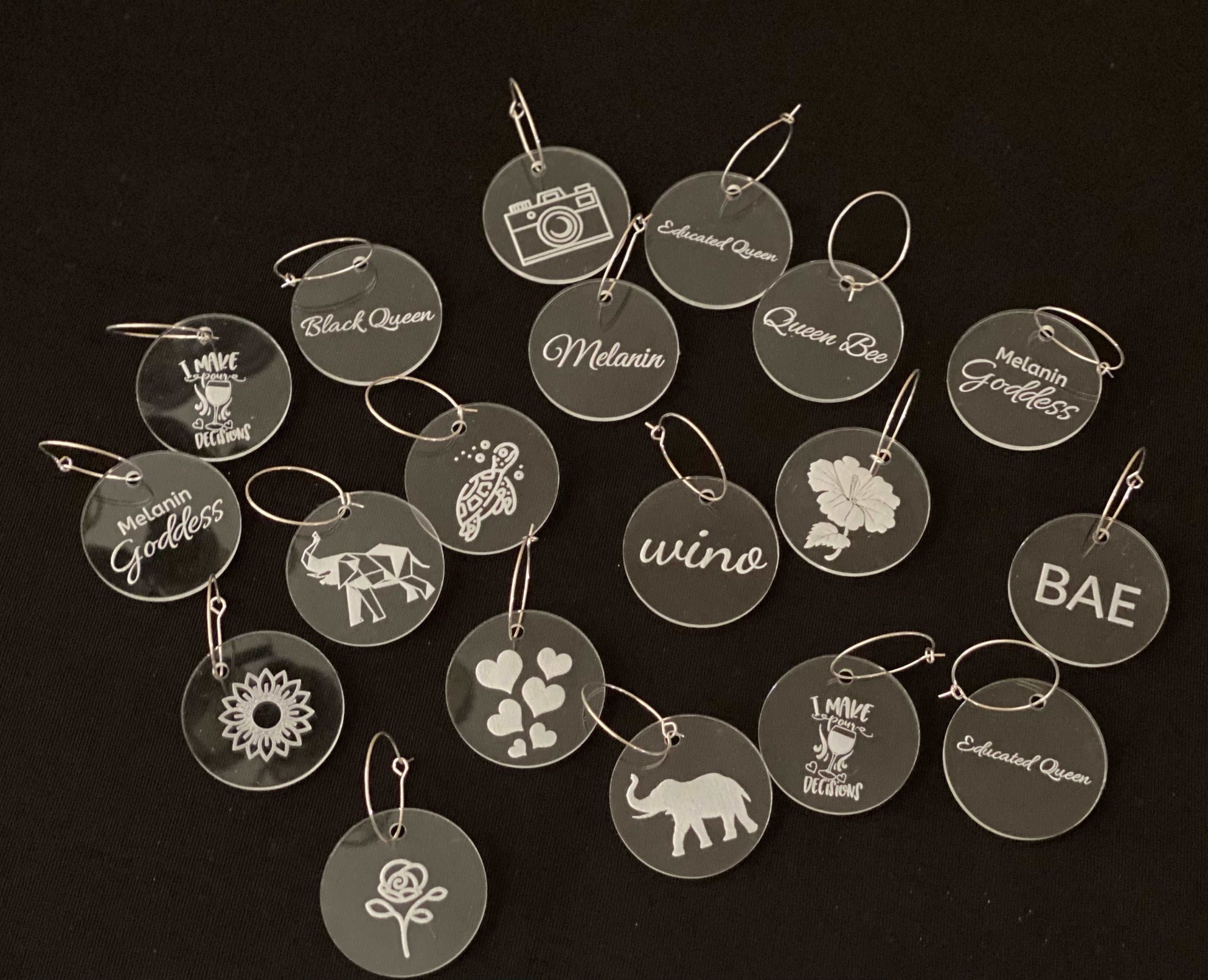 Wine Glass Charms