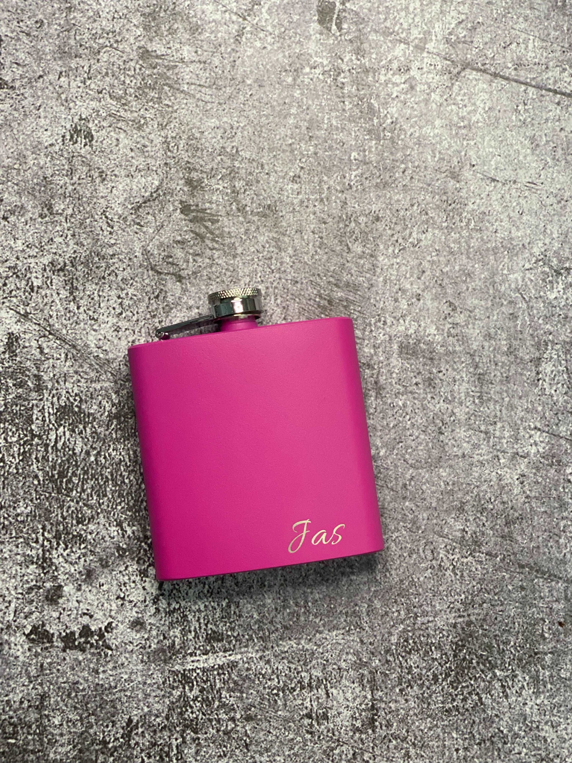 Engraved Drinking Flask
