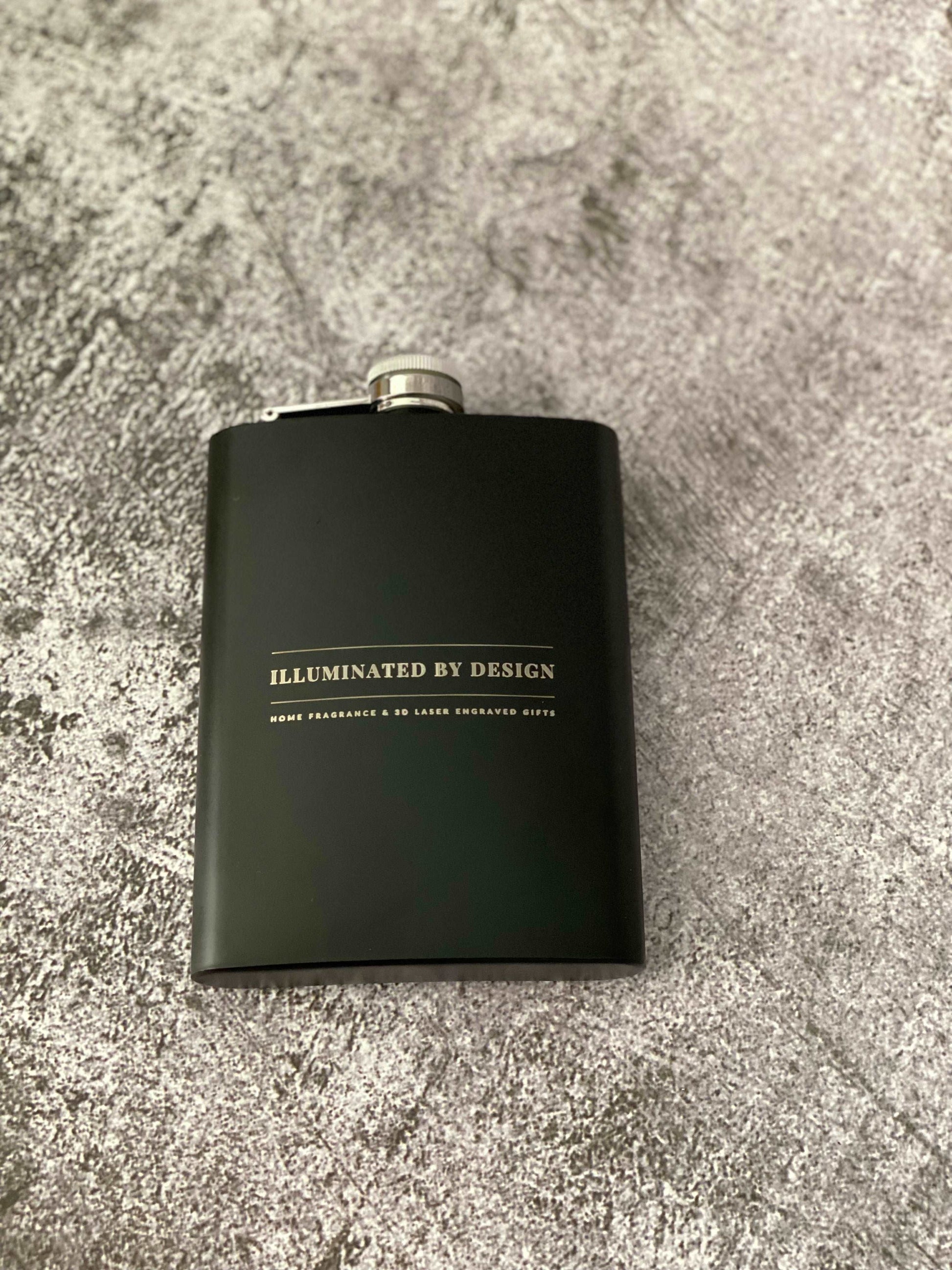Engraved Drinking Flask