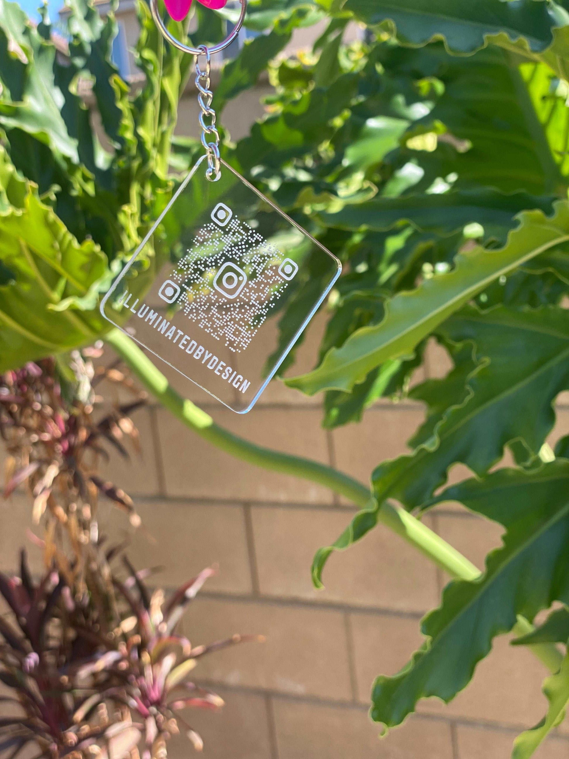 QR Code Keychain