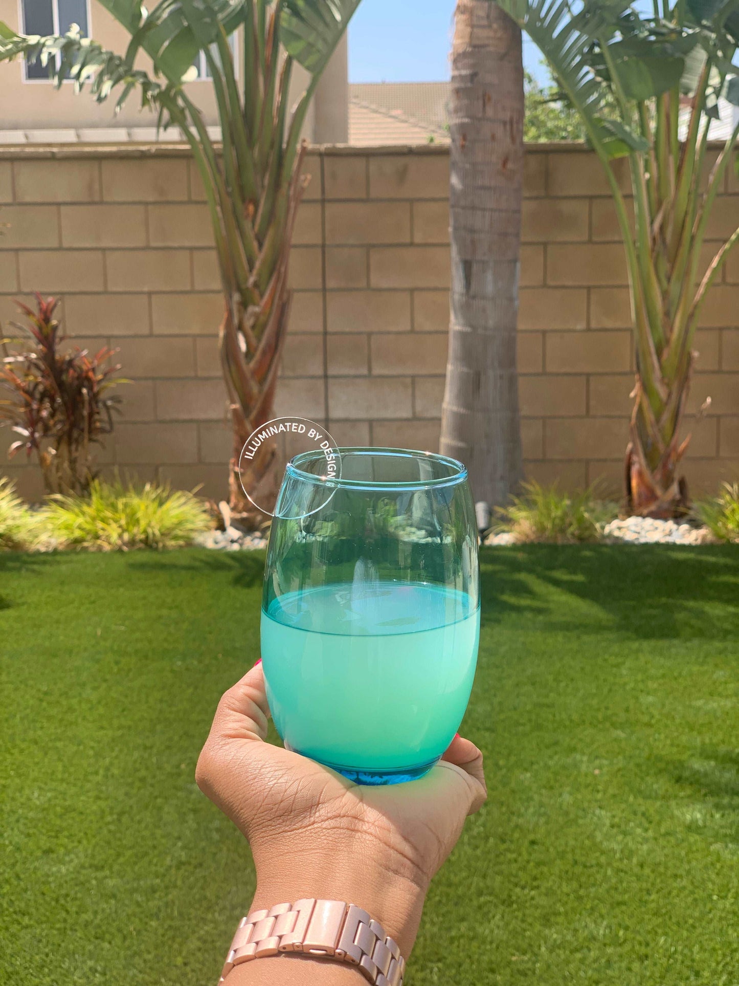 Stemless Glass Charms