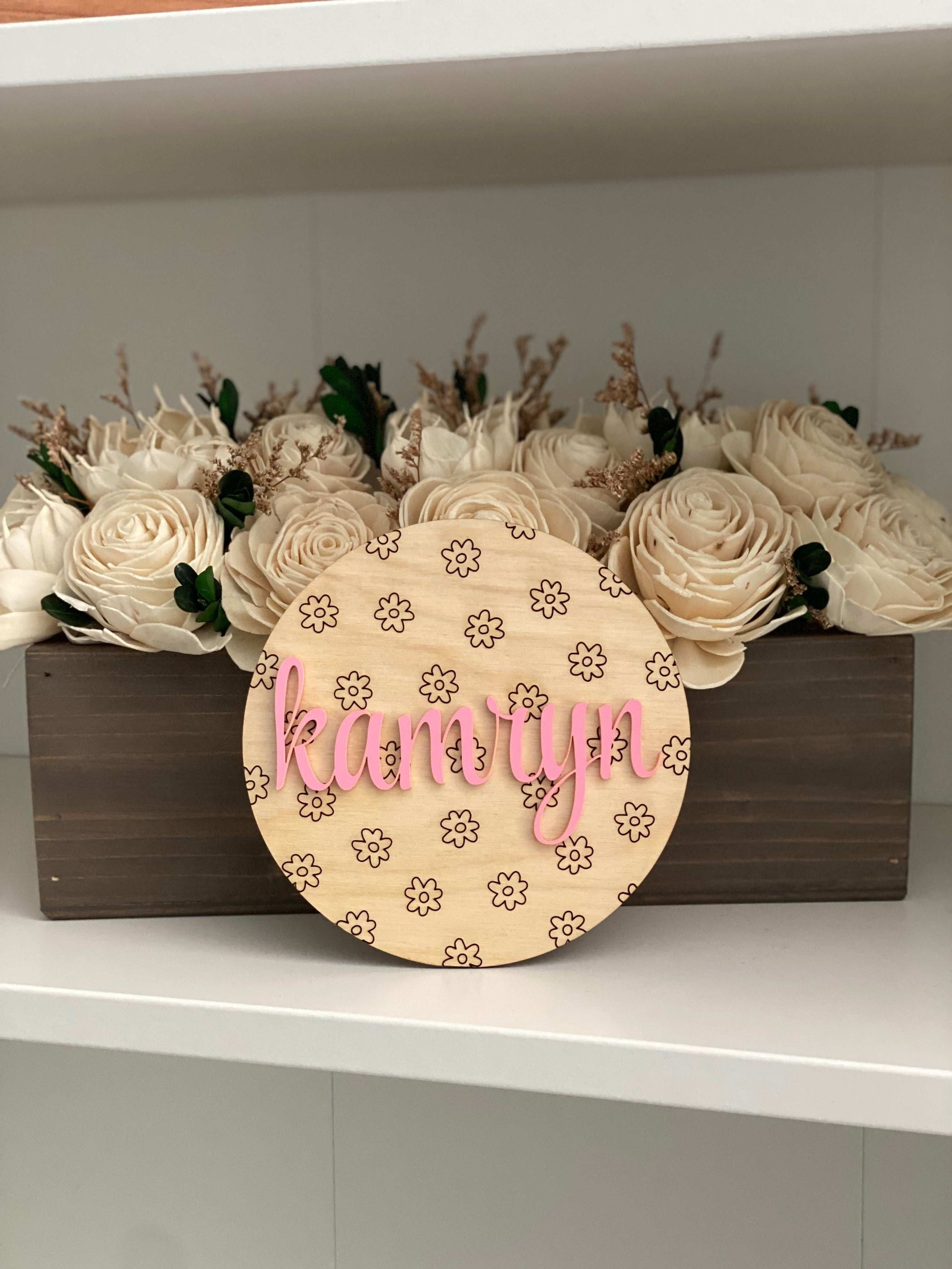Birth Announcement Sign