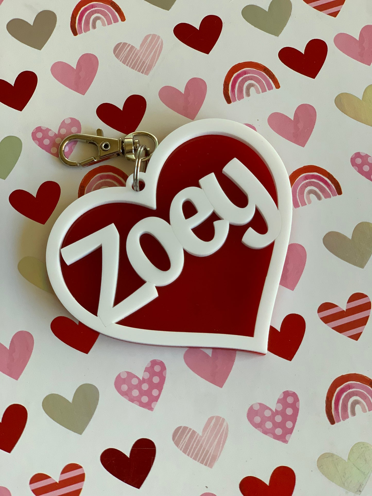 Valentine's Bag Tag