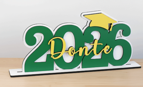 Graduation Centerpiece Sign