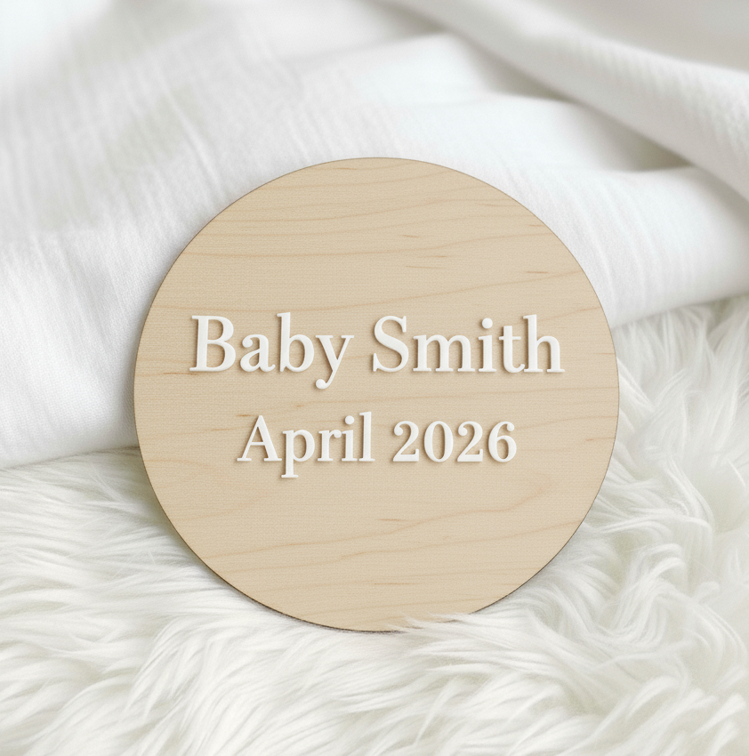 Signo de anuncio de nacimiento 