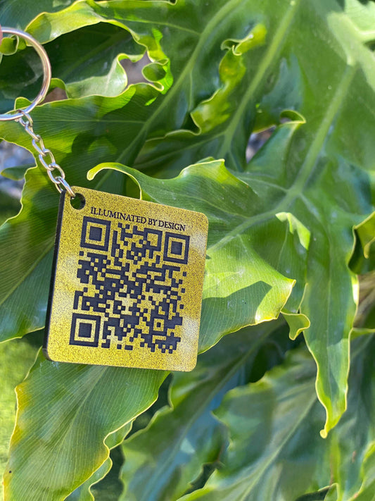 QR Code Keychain
