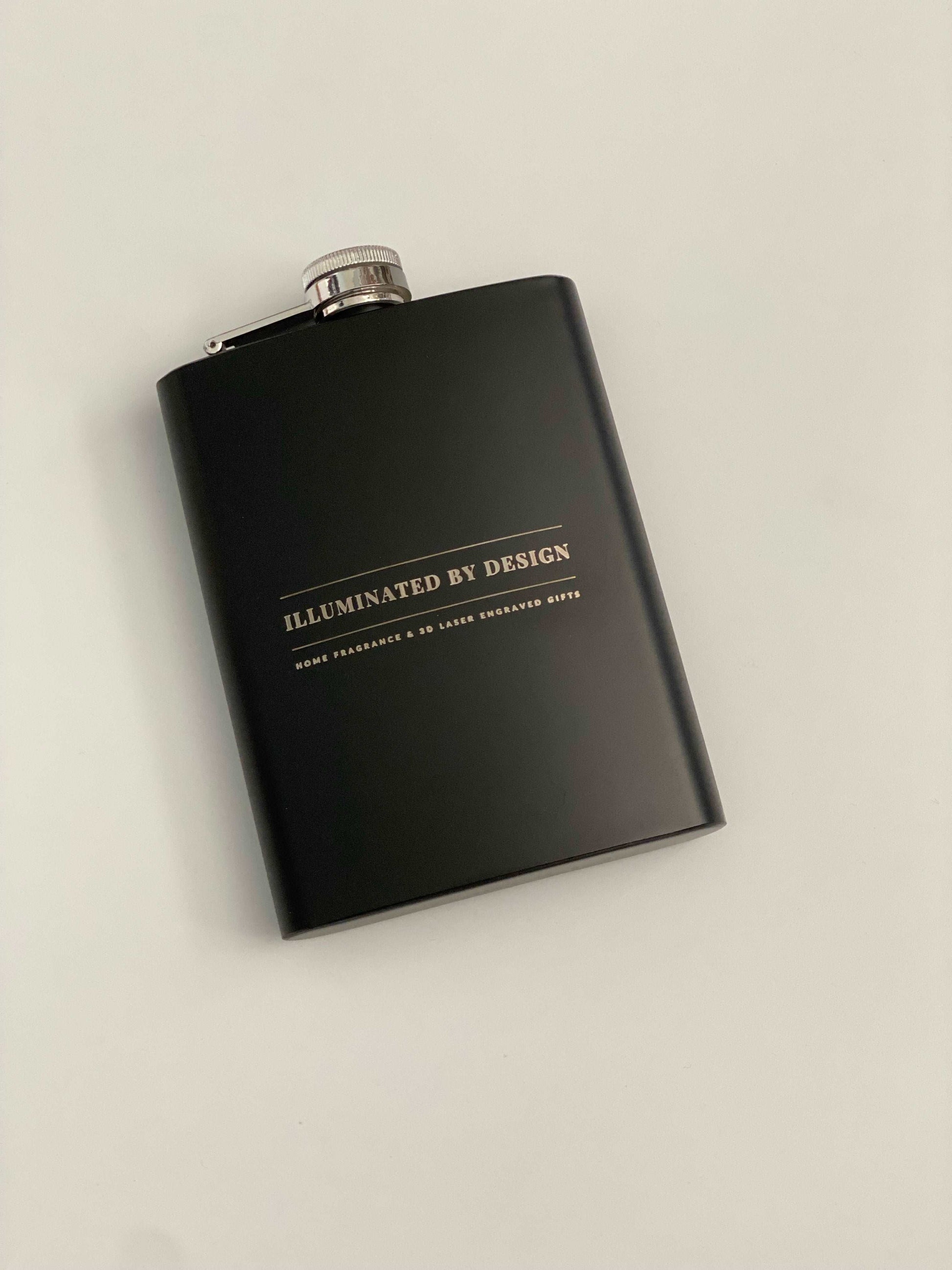 Engraved Drinking Flask